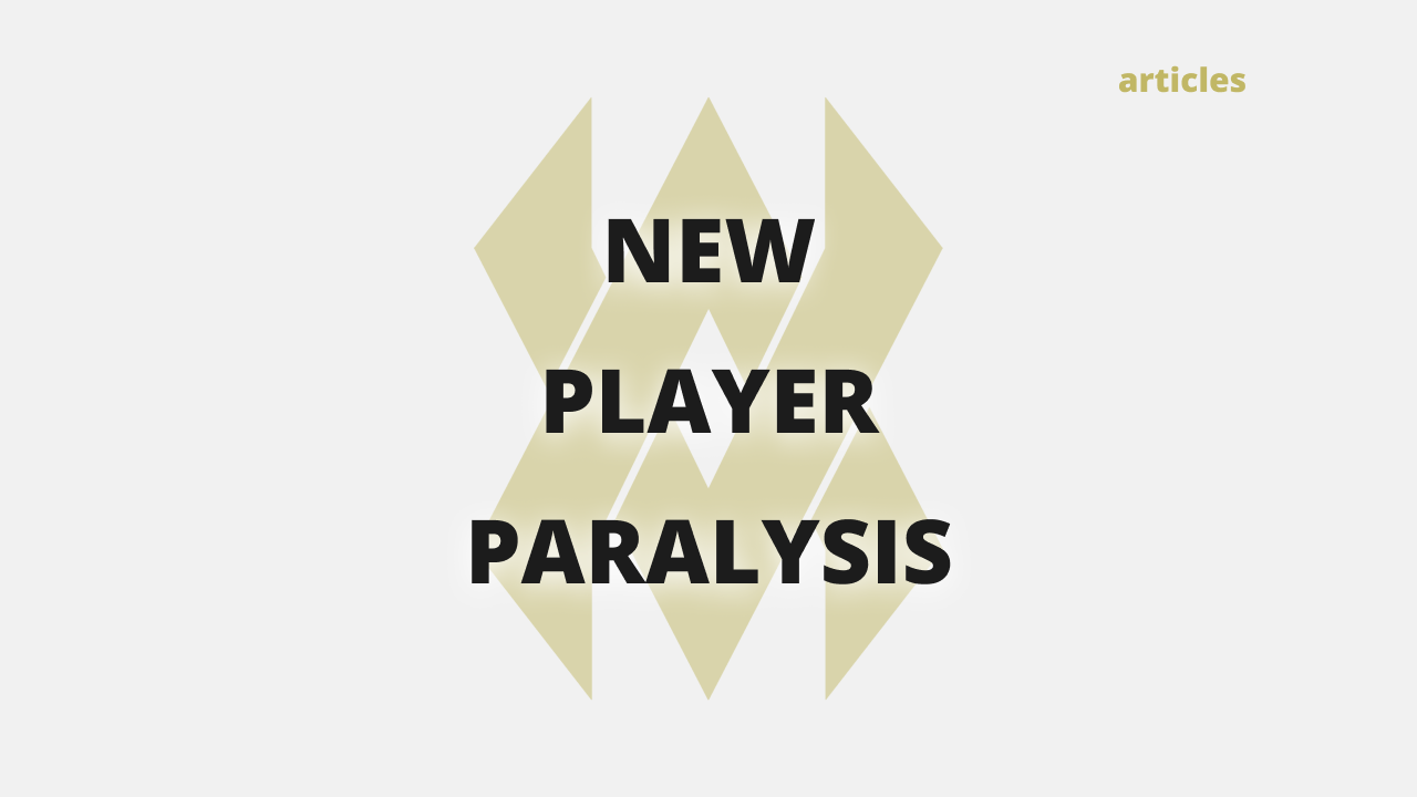 new player paralysis article background