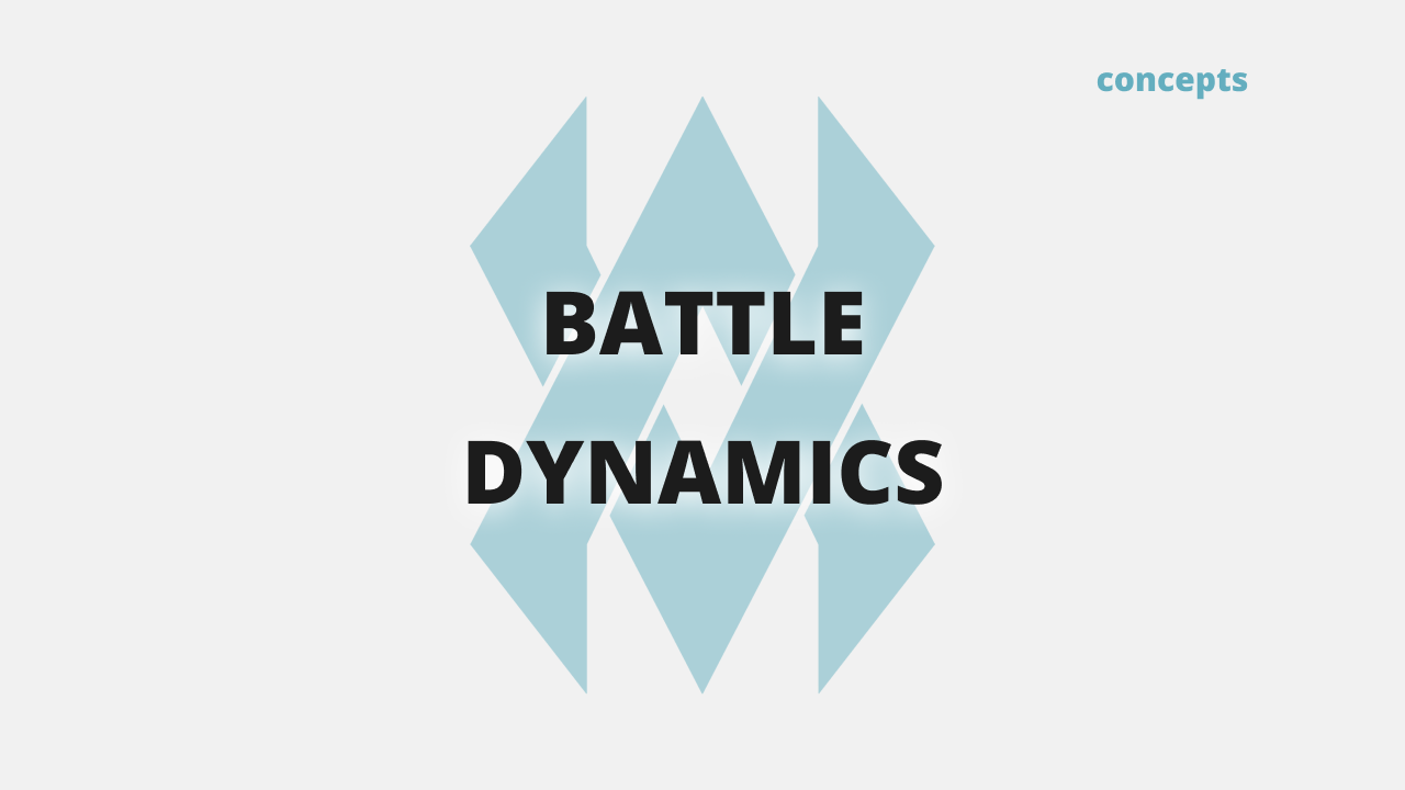 battle dynamics concept background